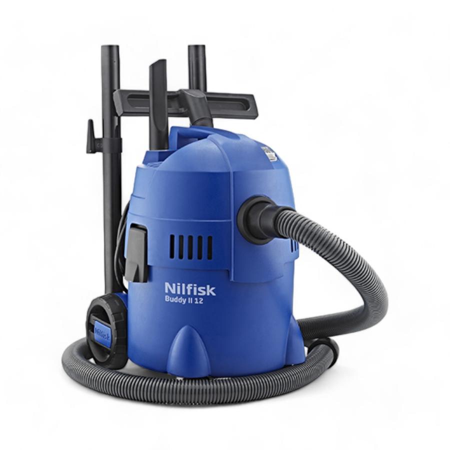 Aspiradora De Polvo Y Agua Nilfisk Buddy II 12 Litros Azul