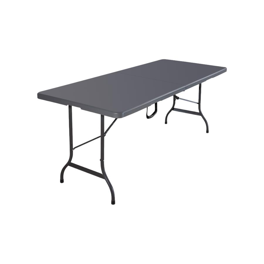 Mesa Plegable Rectangular Northwest 180x74x74 Cm Gris