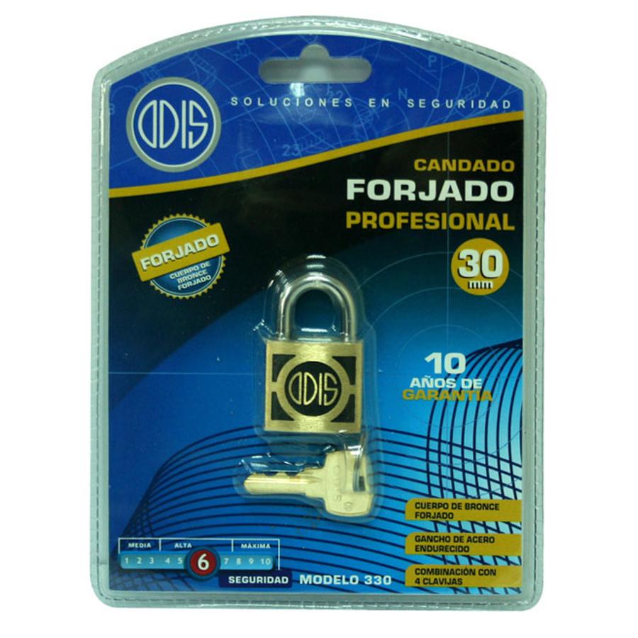 Candado Profesional ODIS 30mm Interior 330 bt