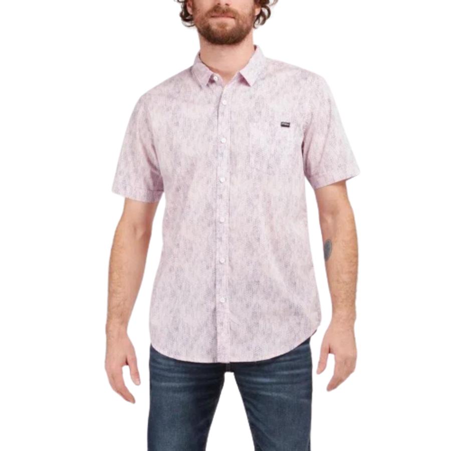 Camisa Oneill Algodón Hombre Rosado Claro.