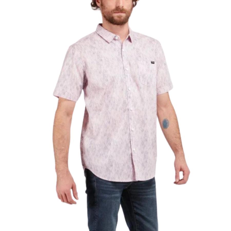 Camisa Oneill Algodón Hombre Rosado Claro.