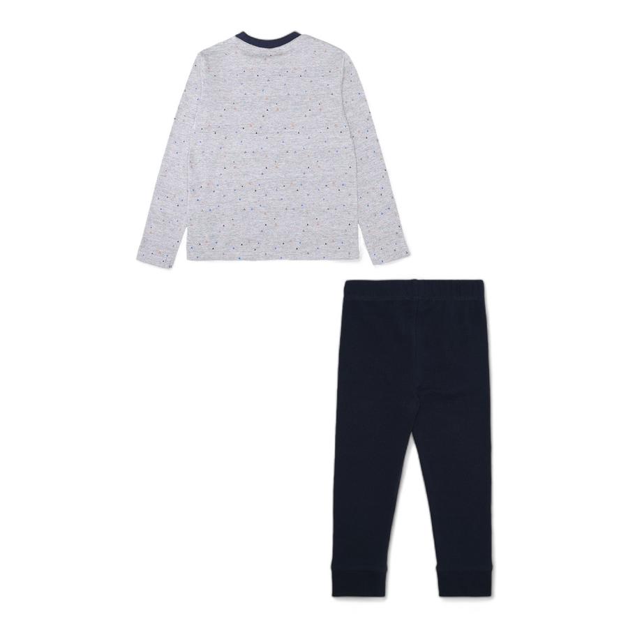 Pijama Niña Osito Dos Piezas Azul