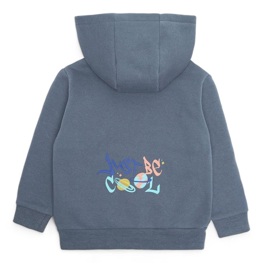 Poleron Niño Osito Con Gorro Azul