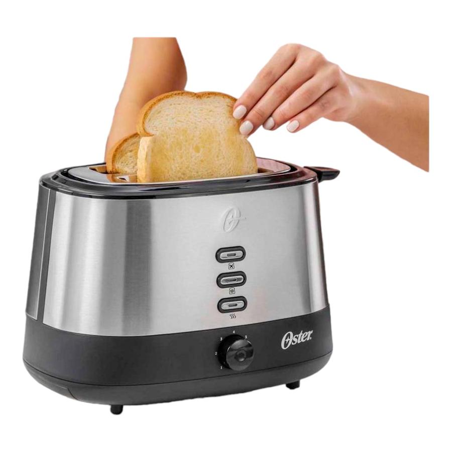 Tostador De Pan Oster R500 2 Rebanadas Inox
