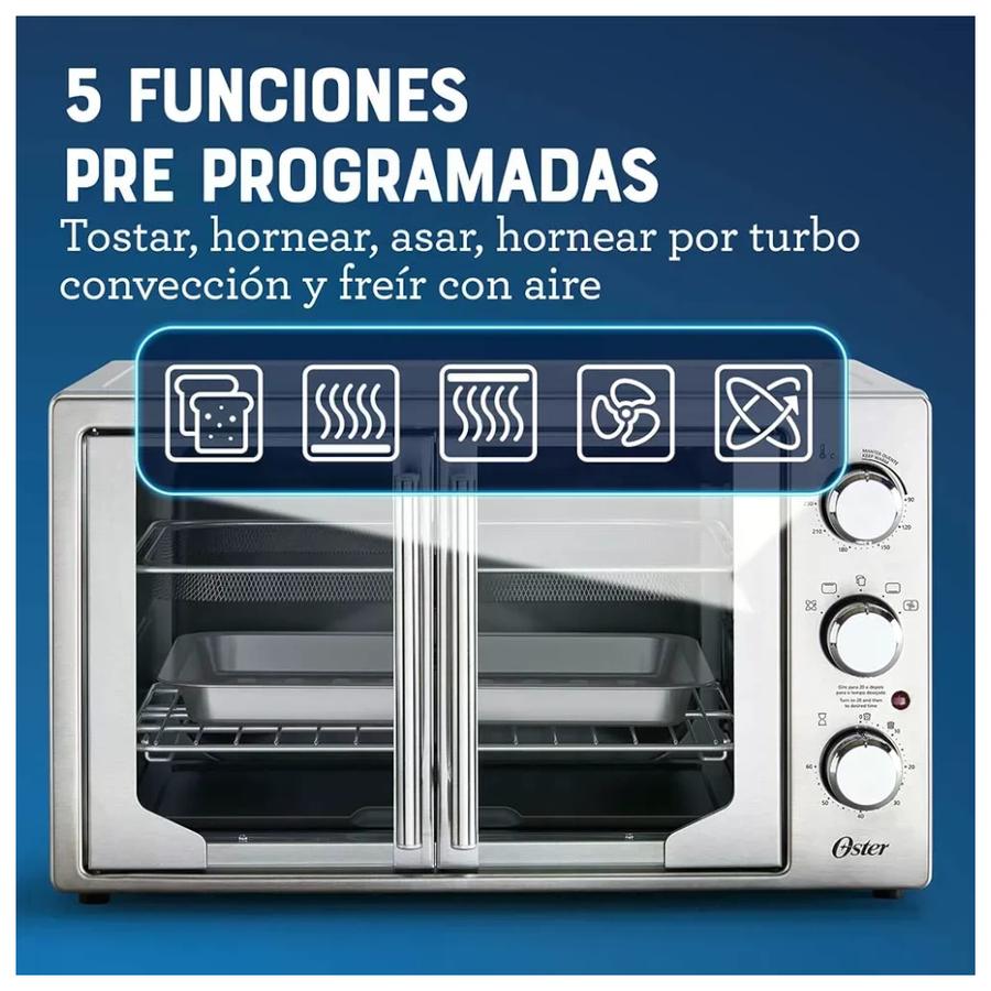 Horno Digital con Freidora de Aire 42L Oster