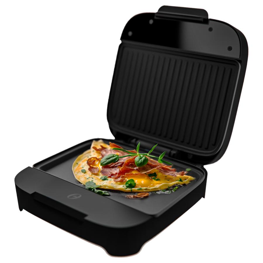 Sandwichera Platos Hondos Oster S400 Negro