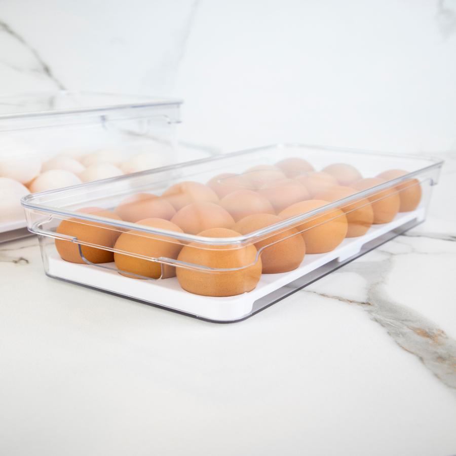 Organizador Ou De Huevos Clear Fresh 18 Unid.