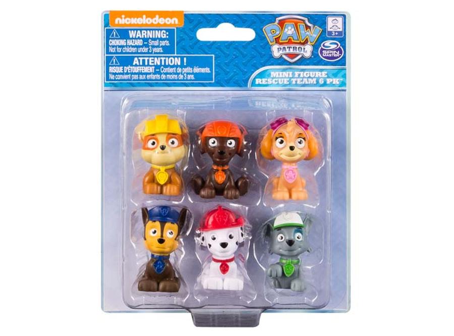 PAW PATROL 6 MINI FIGURAS