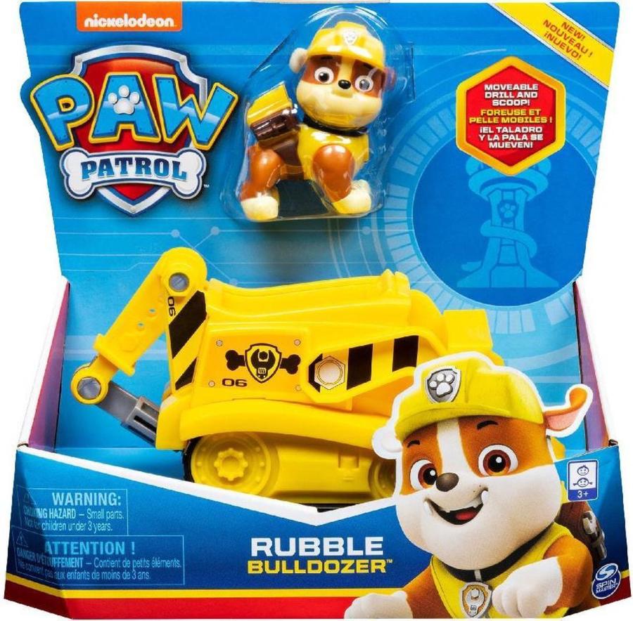 Paw Patrol Rubble Vehic Basic