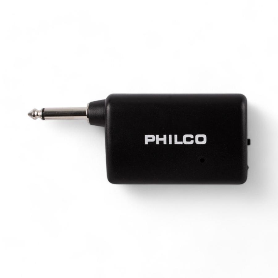 Micrófono Alámbrico/Inalámbrico Philco VHF/FM 6.5 Mm Negro