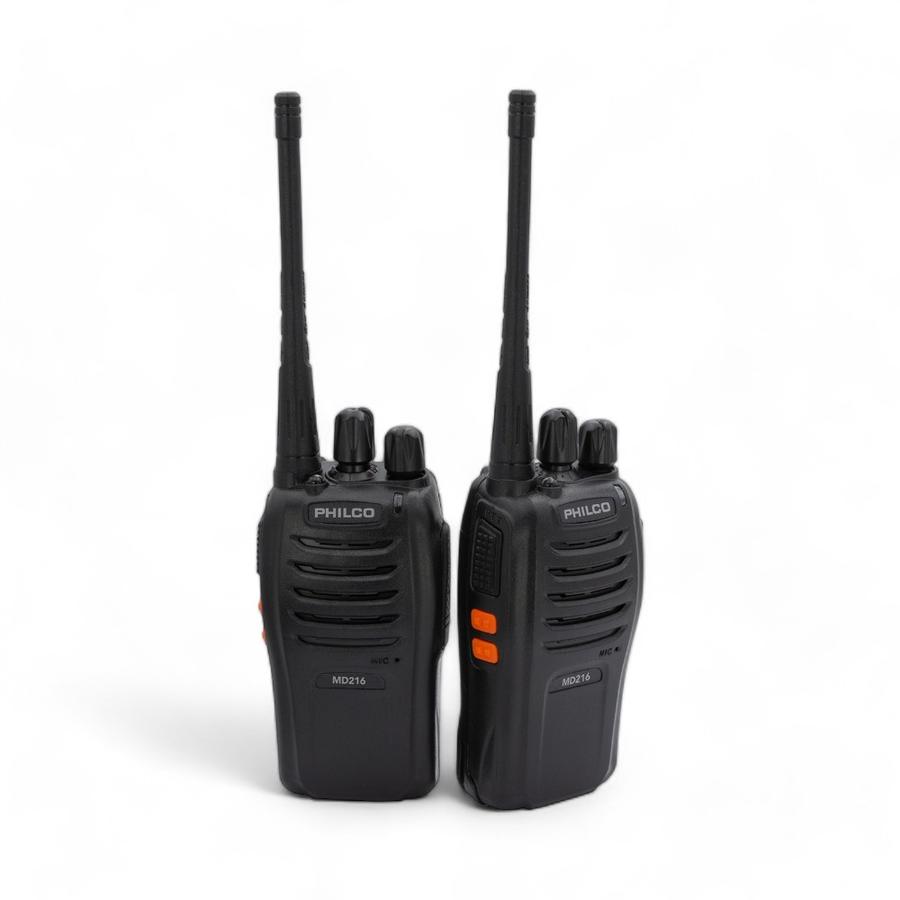 Kit Walkie Talkies Philco 33PHLMD216 2 Unidades Negro