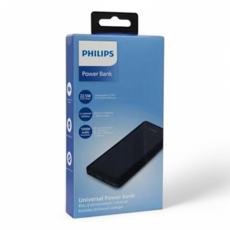 Cargador Batería Externa Philips 10000 MAH USB-C