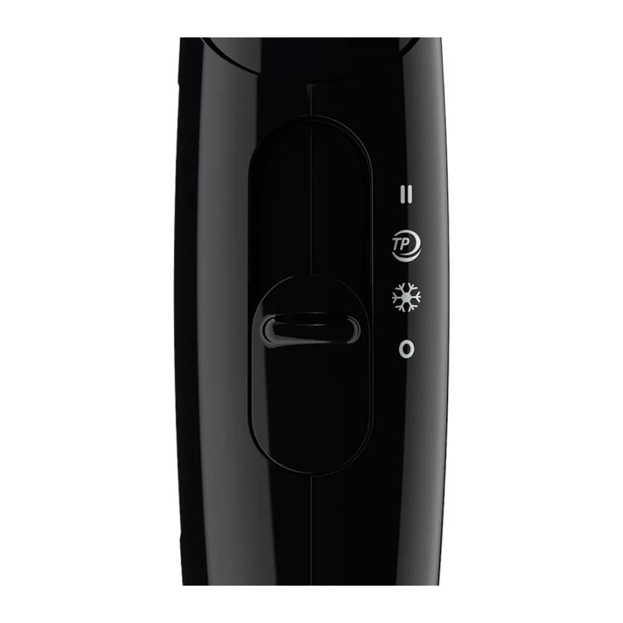 Secador De Pelo Philips Bhc010/10 Negro