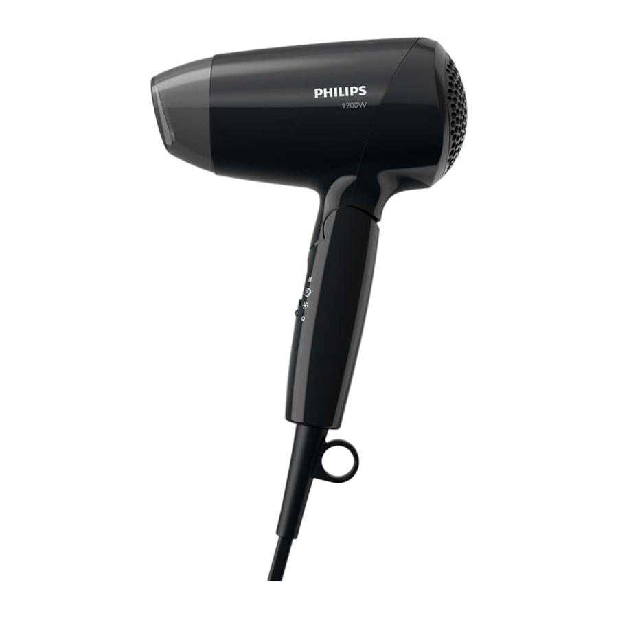 Secador De Pelo Philips Bhc010/10 Negro