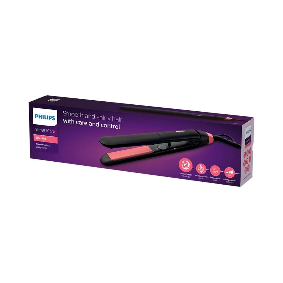 Alisador De Pelo Phillips StraightCare Essential Negro