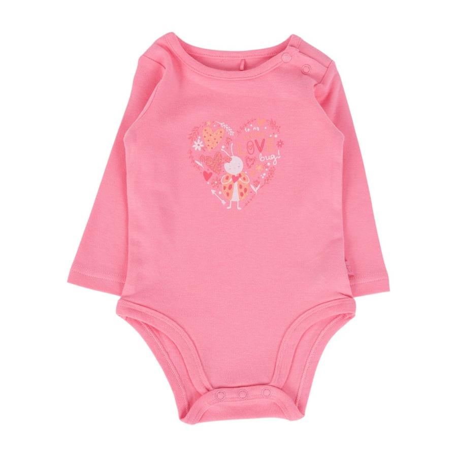 Set 3 Piluchos Body Manga Larga Bebé Niña Pillin Multicolor