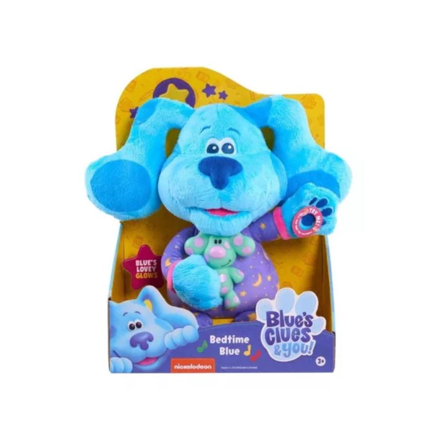 Peluche Pistas De Blue Y Tu Hora De Dormir Azul