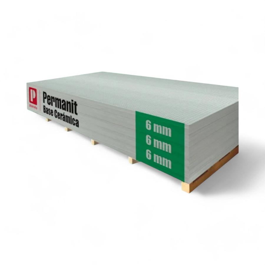 Plancha Fibrocemento Permanit Base Cerámica 1200x2400x6 Mm