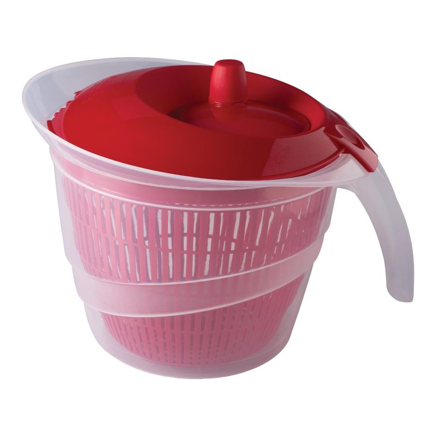 Secador De Ensalada 2,8 Lts Plasútil Rojo