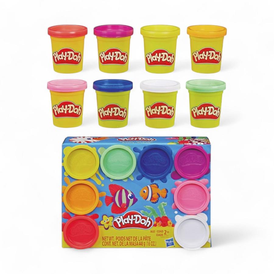 Play Doh 8 Pack De Masas Interactivas Colores Surtidos