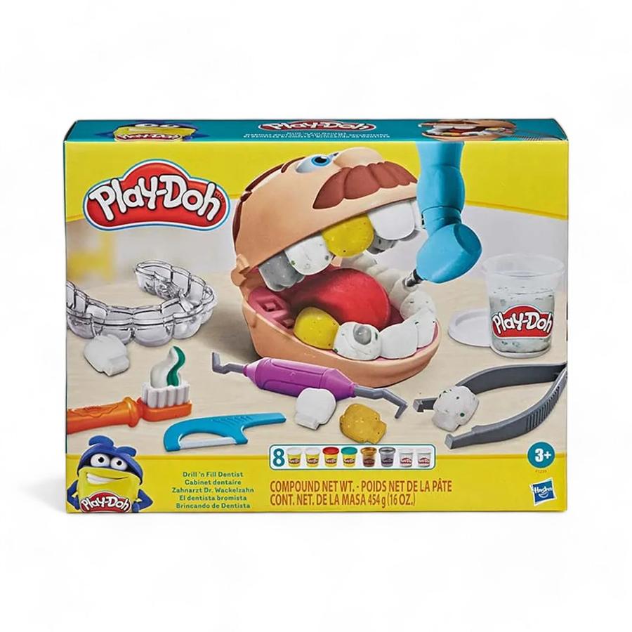 Set De Masas Play-Doh Dentista Bromista