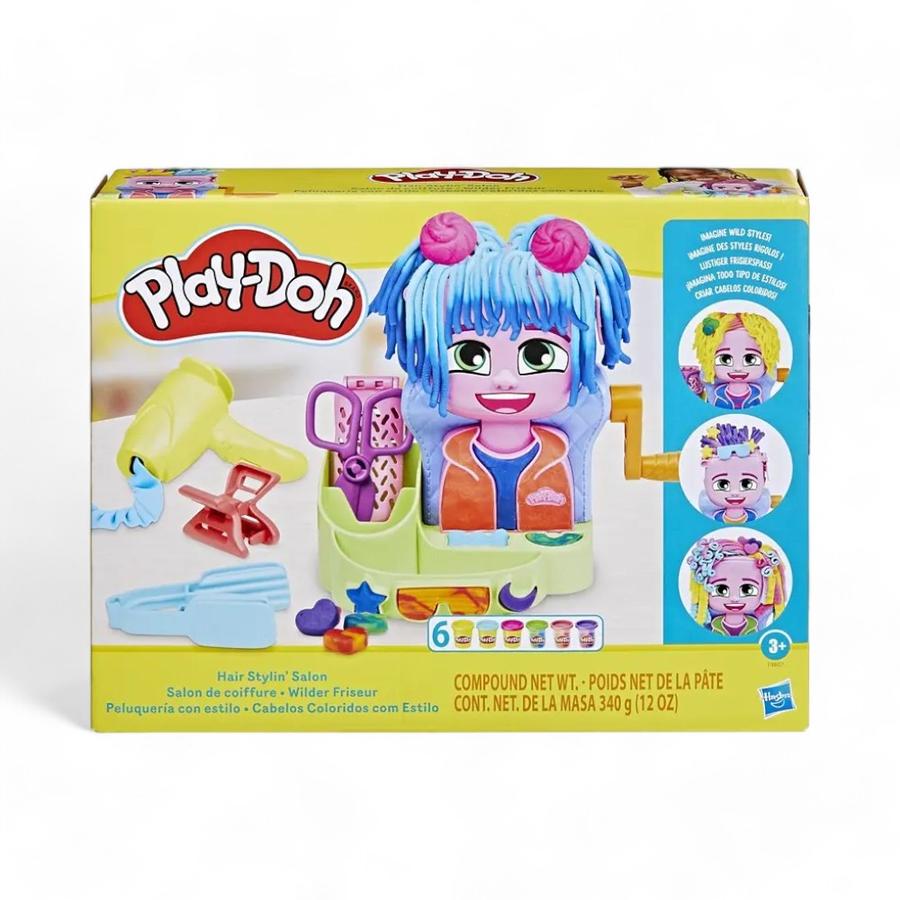 Set De Masas Play-Doh Peluquería Con Estilo