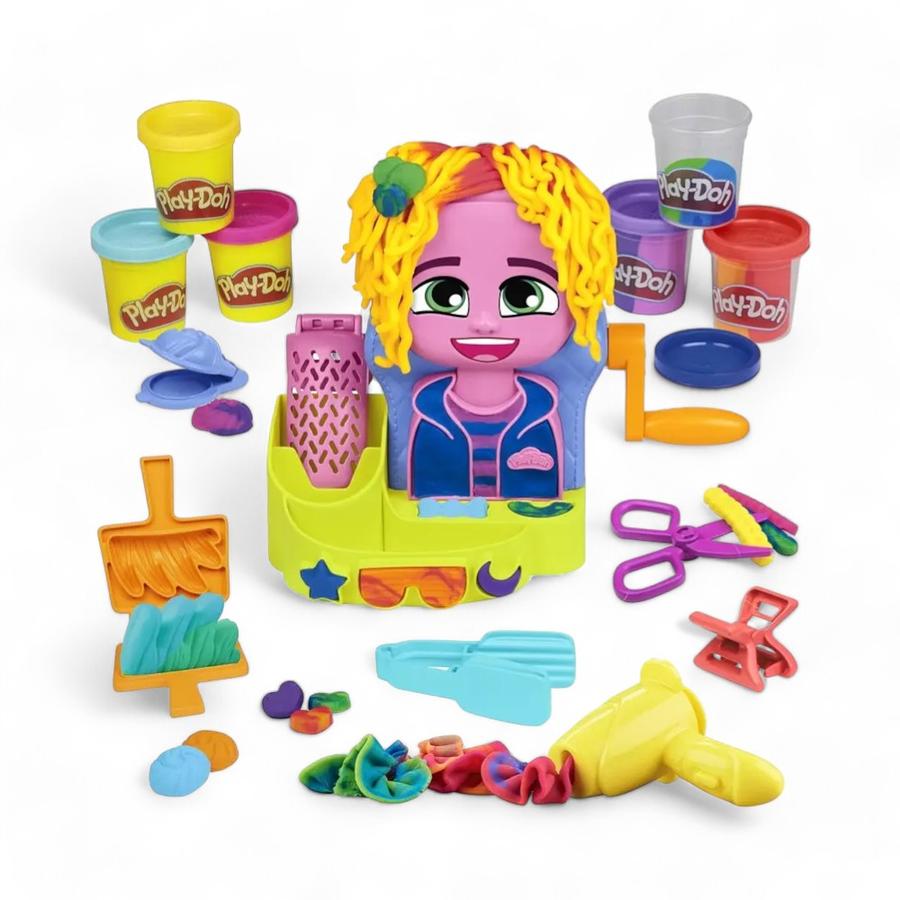 Set De Masas Play-Doh Peluquería Con Estilo