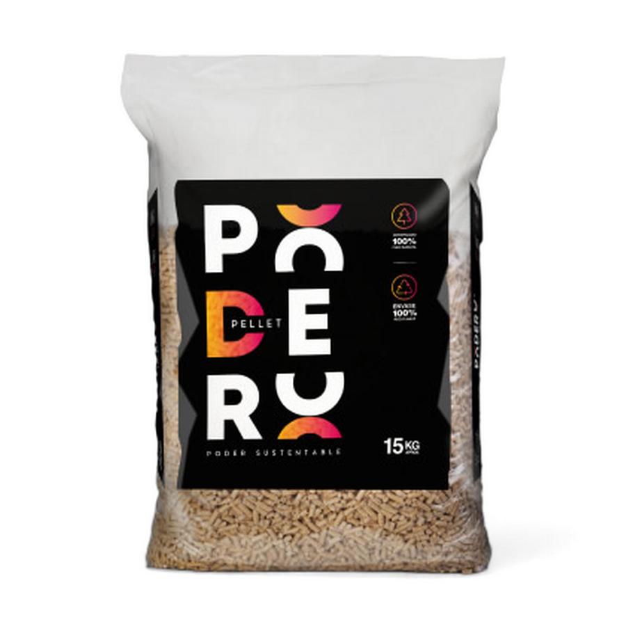 BOLSA PELLET 15KG PODERO