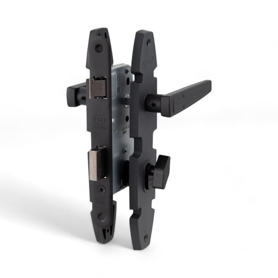 Cerradura Embutida Interior Poli B40 Nordica Negro