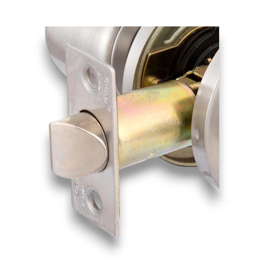 Cerradura Poli 8000 Tubular Oficina/Dormitorio Inoxidable