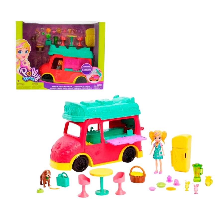 Polly Pocket Camión De Licuados
