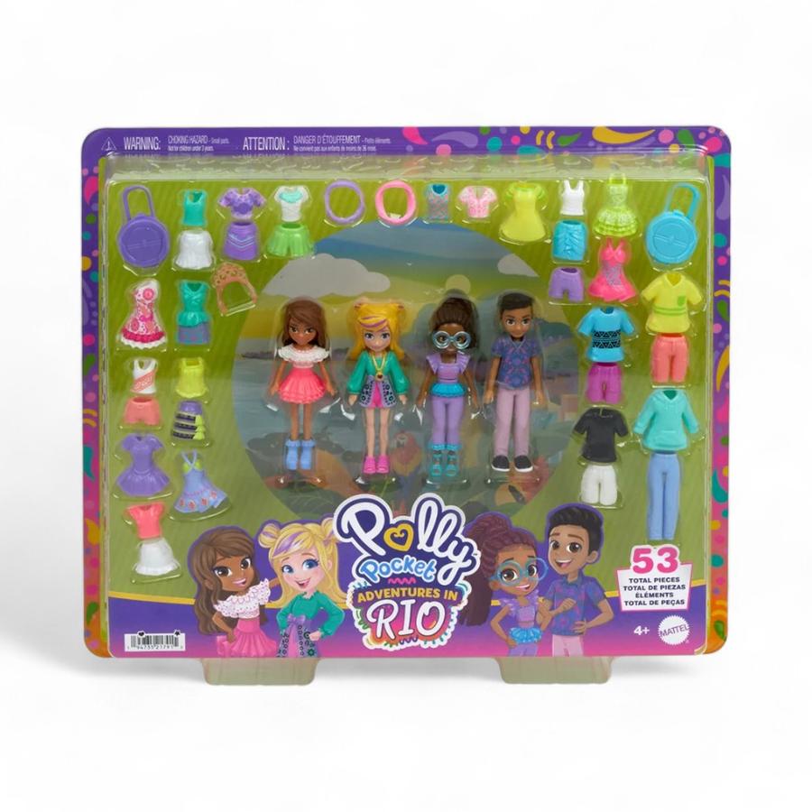 Polly Pocket Super Colección De Modas Aventuras En Río