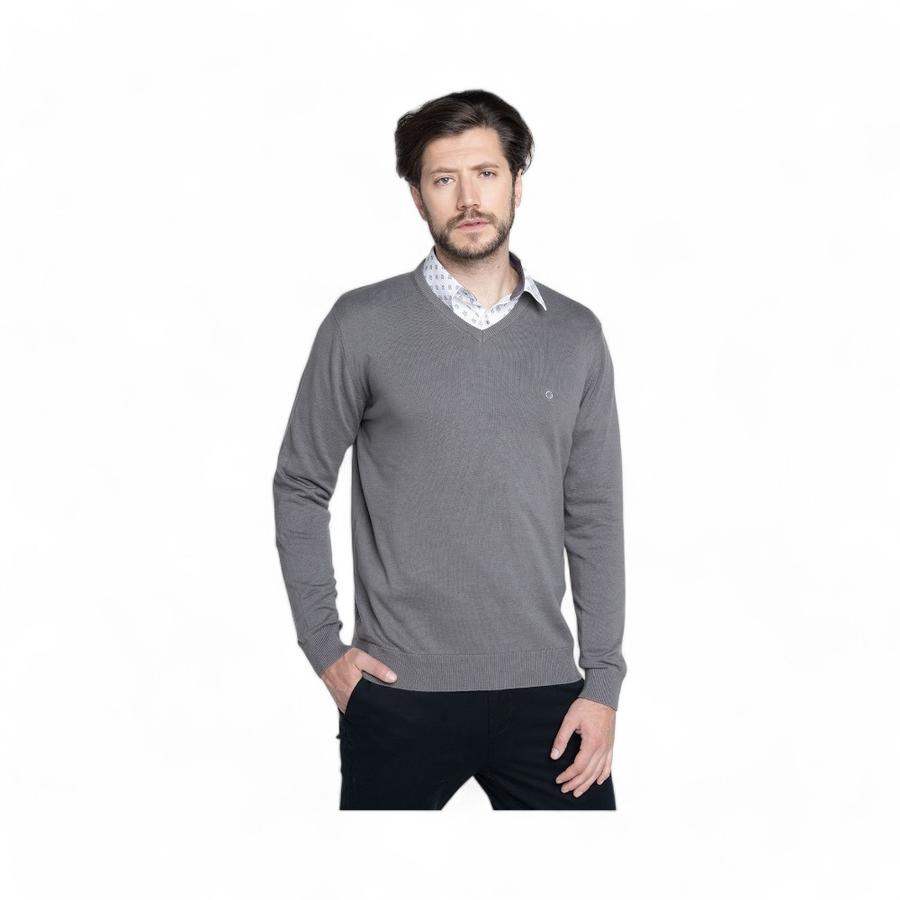 Sweater Hombre Potros Venecia Gris