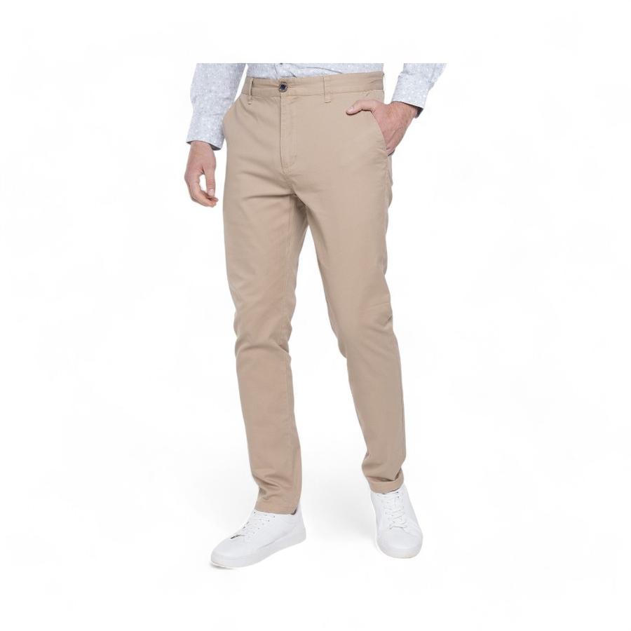 Pantalón Hombre Potros Budapest Slim Fit Beige