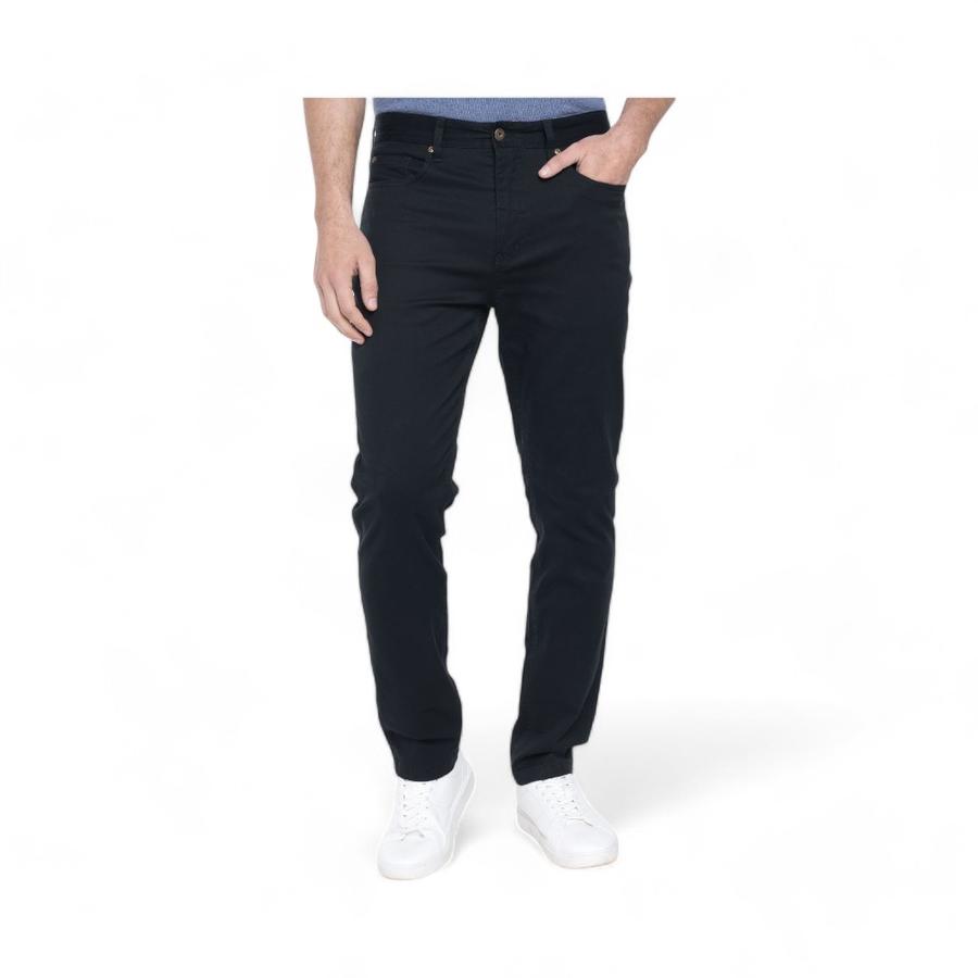 Pantalón Hombre Potros Atenas Slim Fit Negro