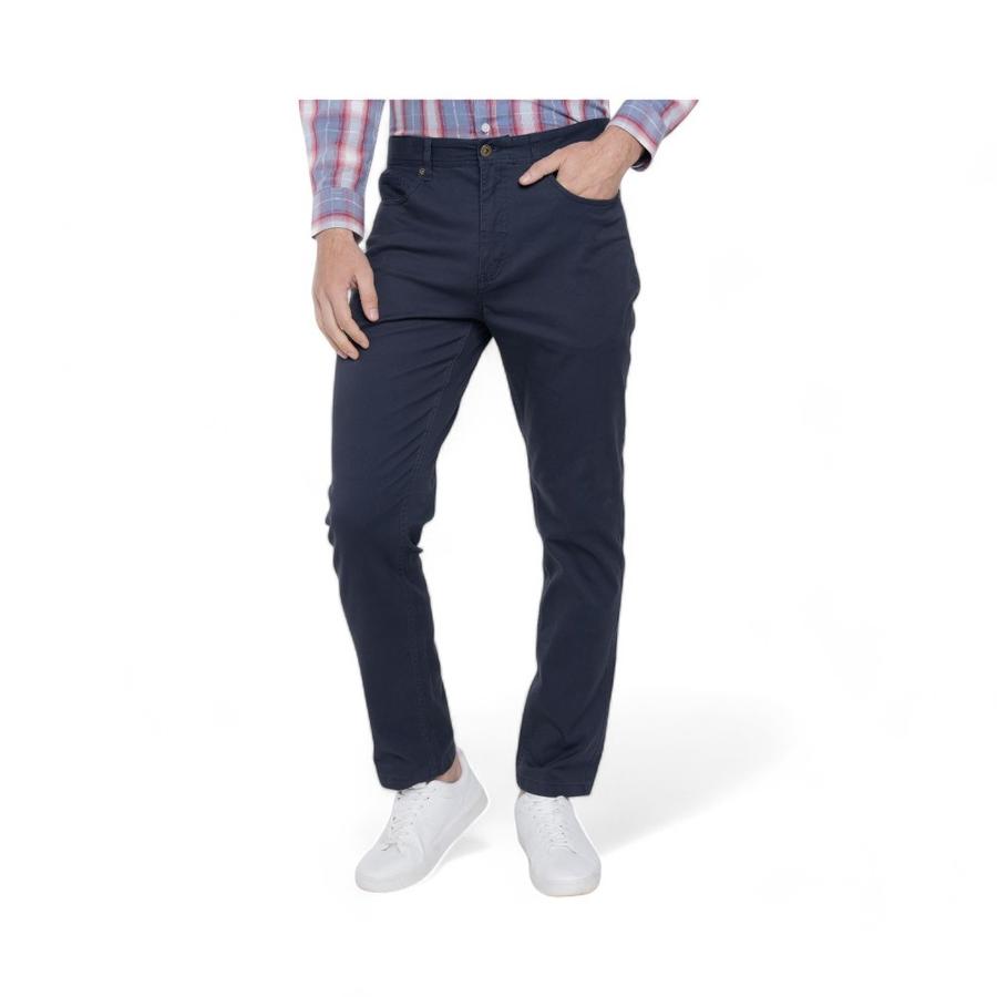 Pantalón Hombre Potros Atenas Slim Fit Azul Marino