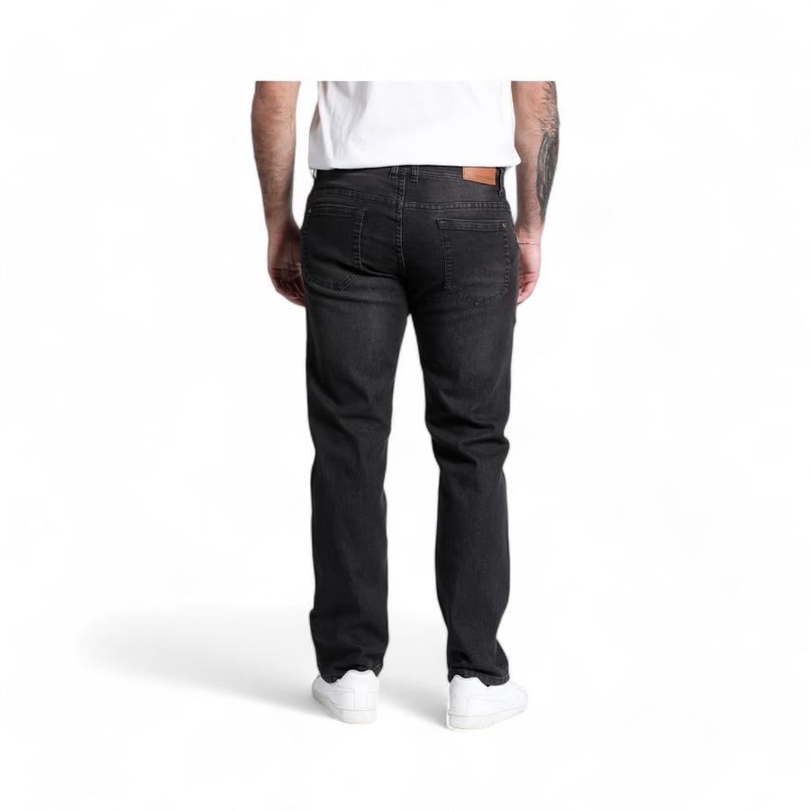 Jeans Hombre Potros Mónaco Regular Fit Negro