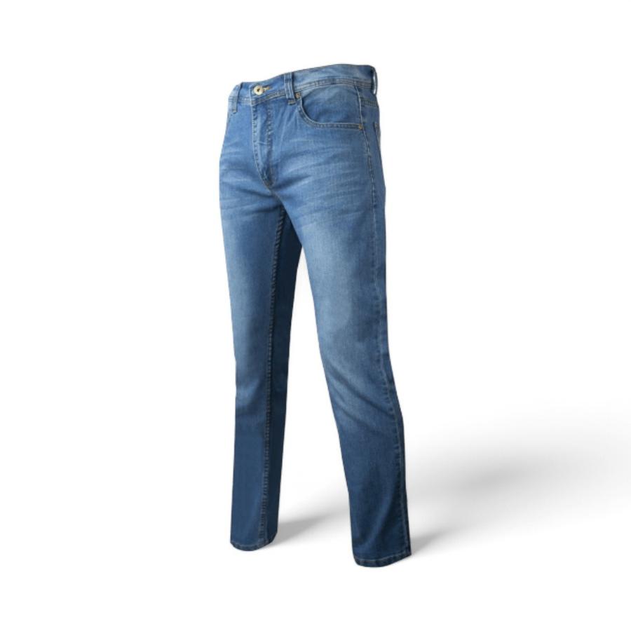 Jeans Hombre Potros Mónaco Regular Fit Azul Denim