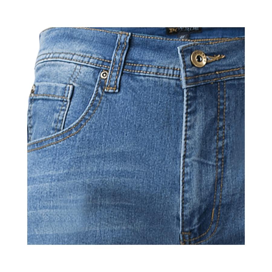 Jeans Hombre Potros Mónaco Regular Fit Azul Denim