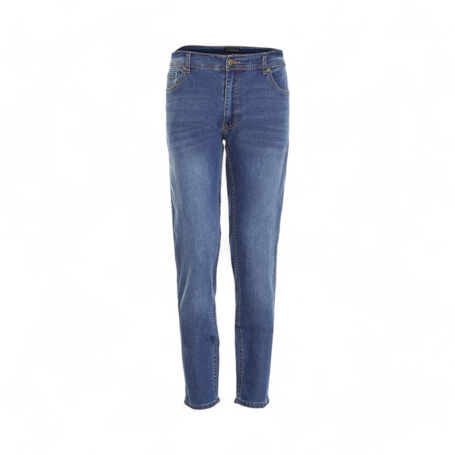 Jeans Hombre Potros Berlín Slim Fit Azul Denim