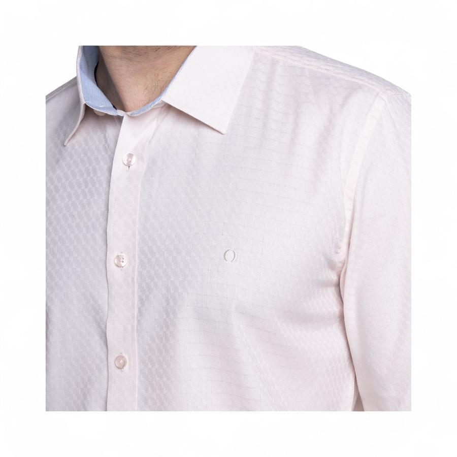 Camisa Hombre Potros Granada Manga Larga Palo Rosa