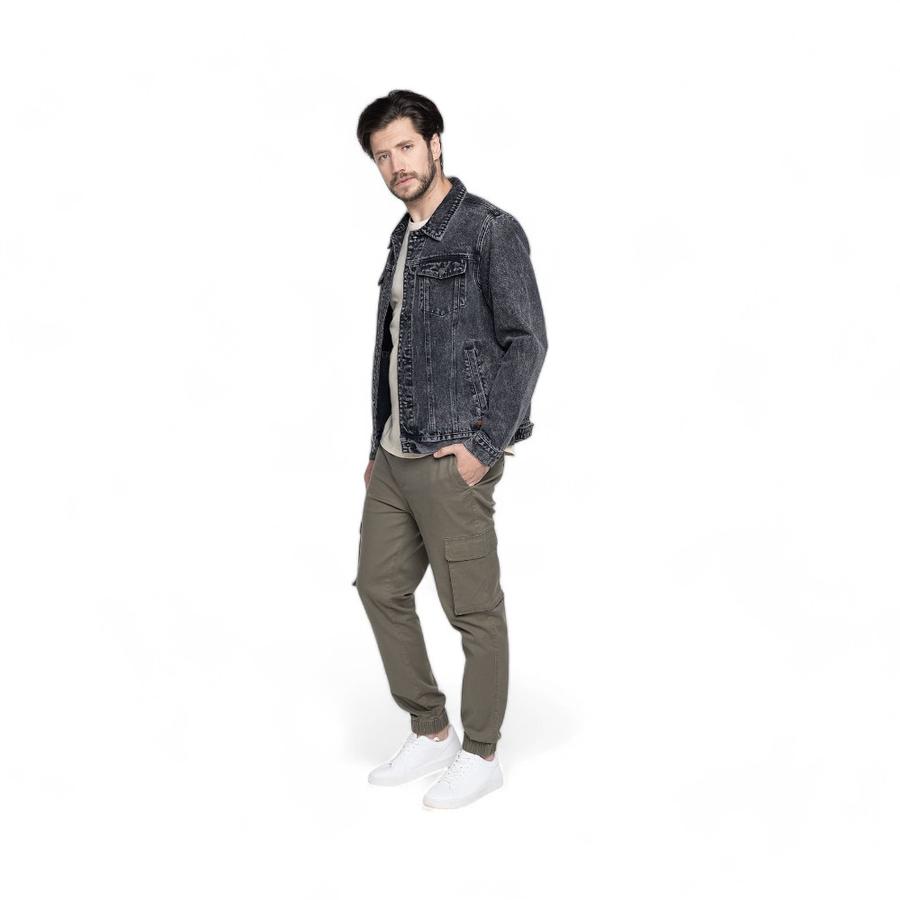 Chaqueta Hombre Potros Oporto Denim Negro