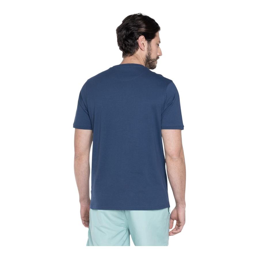 Polera Potros Corso Manga Corta Azul