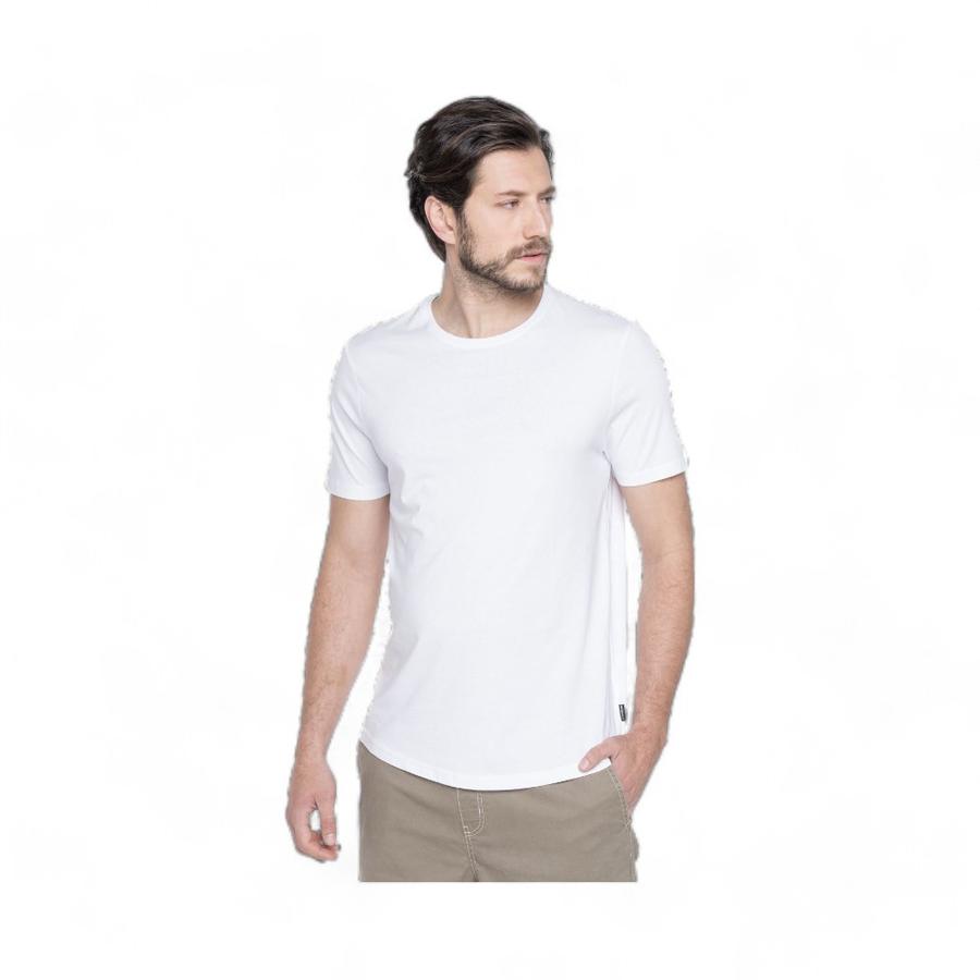 Polera Hombre Potros Verona Manga Corta Blanco