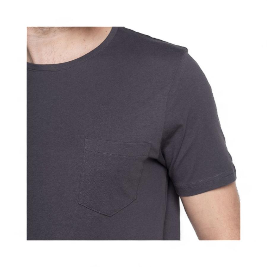 Polera Hombre Potros Lorenzo Manga Corta Gris