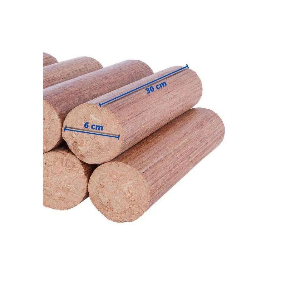Briqueta Seca Woods S.p.a. 30x6cms (bolsa 9 Unidades)