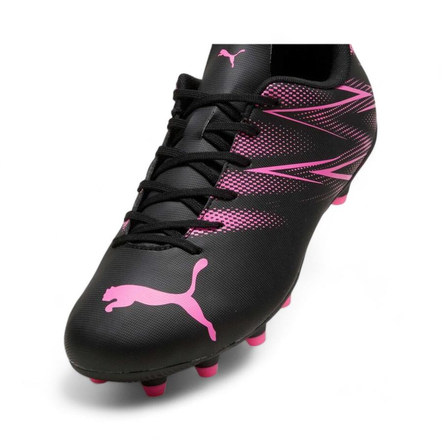 Zapatillas Futbol Hombre Puma Attacanto FG AG Negro Rosado