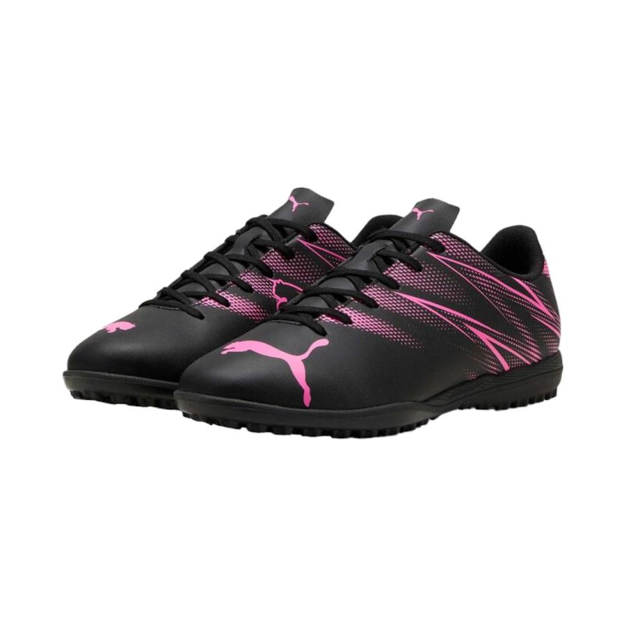 Zapatillas Fútbol Hombre Puma Attacanto Turf Negro/Rosado