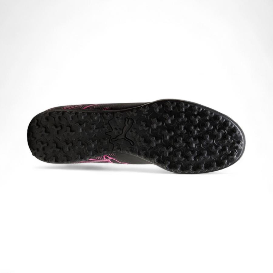 Zapatillas Fútbol Hombre Puma Attacanto Turf Negro/Rosado