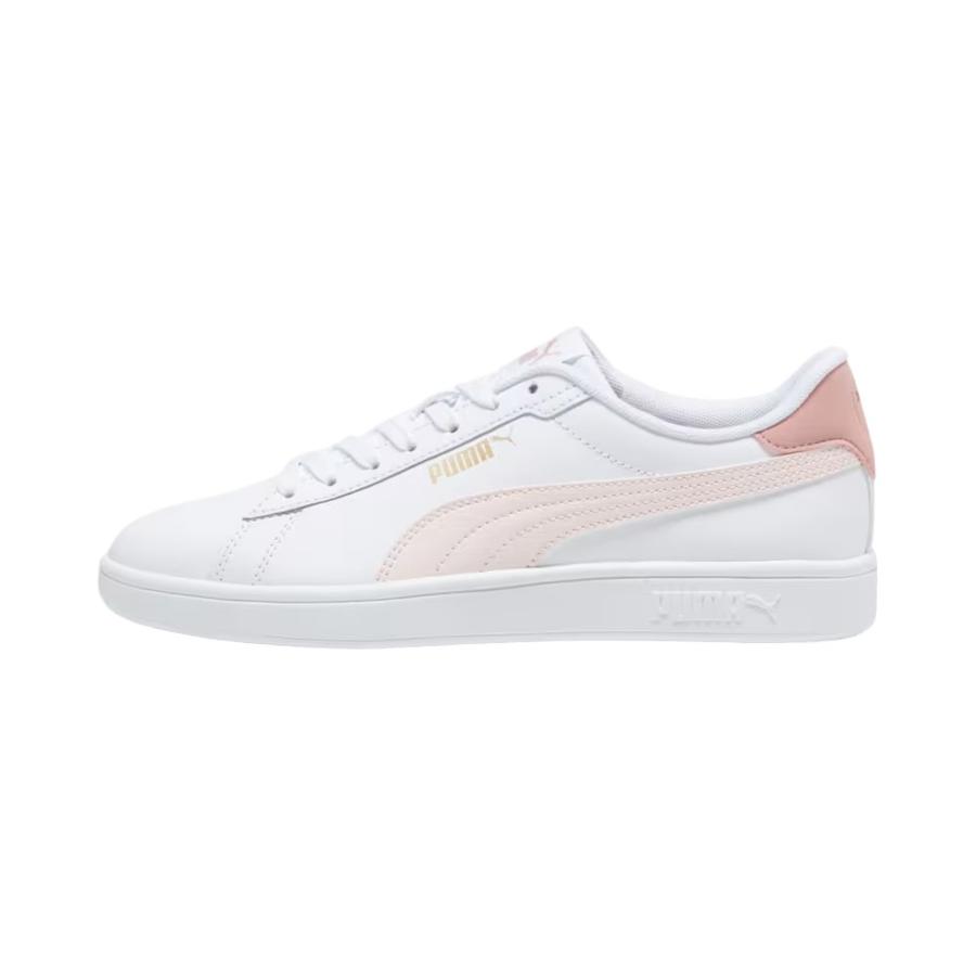 Zapatillas Urbanas Mujer Puma Smash 3.0 Blanco/Rosado